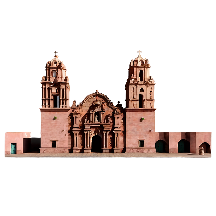 Zacatecas Historic Center Png 05212024