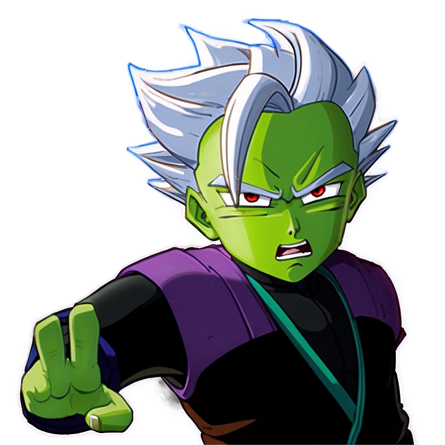 Zamasu Hovering In Air Png Gup