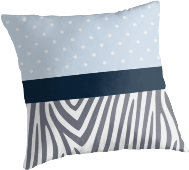 Zebra Stripe Pillow Design