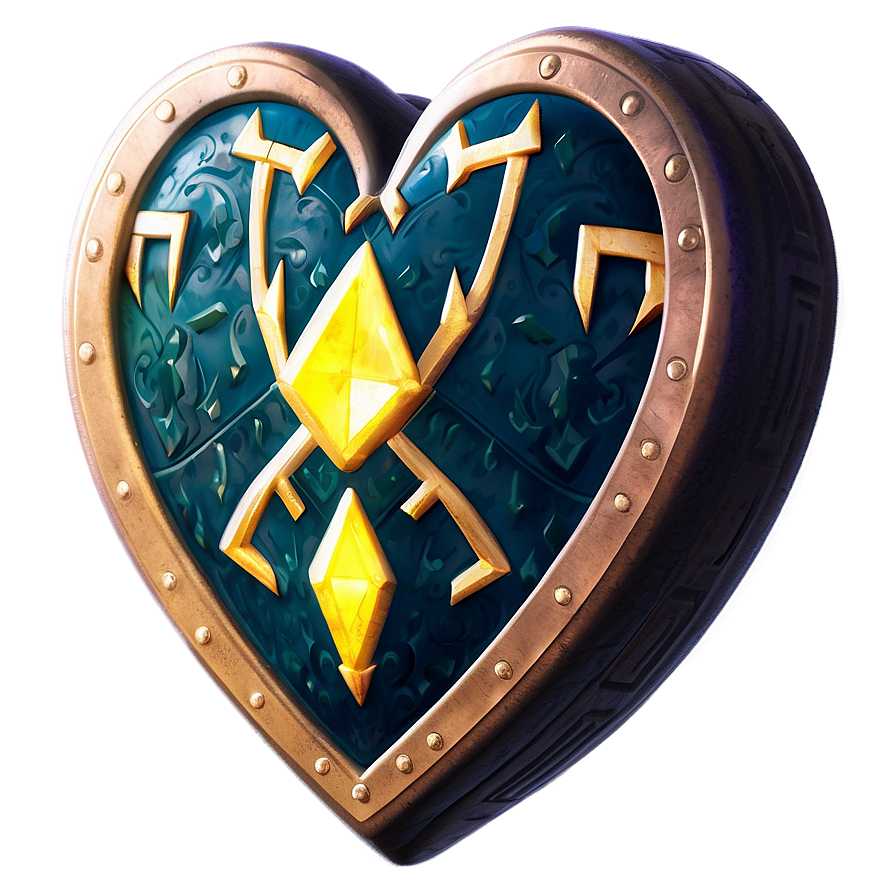 Zelda Heart Container Design Png 06262024