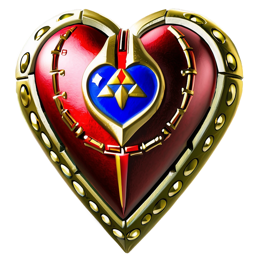 Zelda Heart Container Design Png Imt