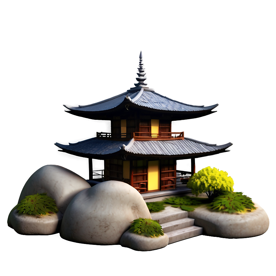 Zen House Emoji Png Mov77