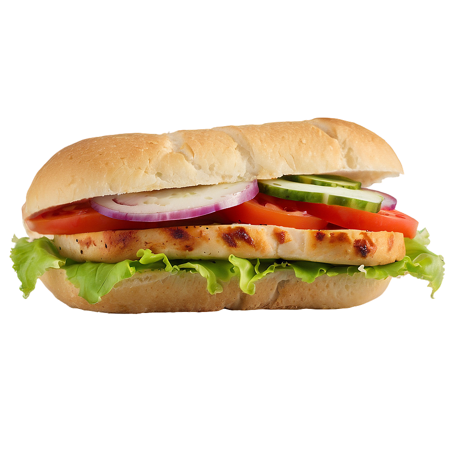 Zesty Italian Chicken Sandwich Png 46