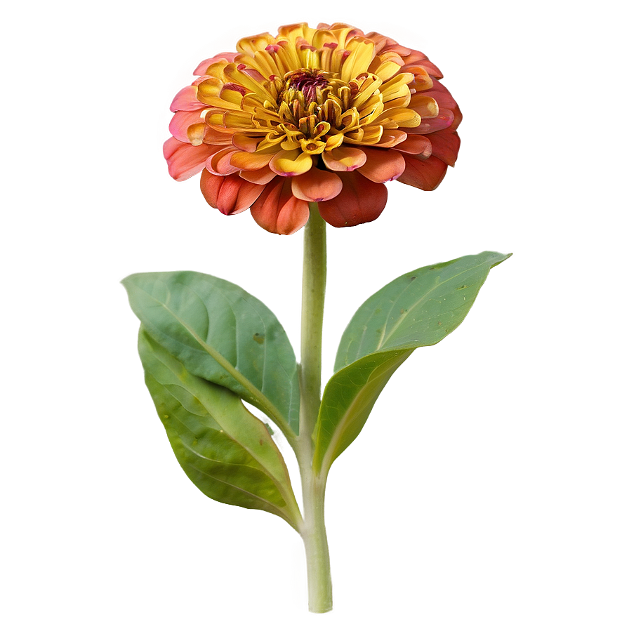 Zesty Zinnia Png 10