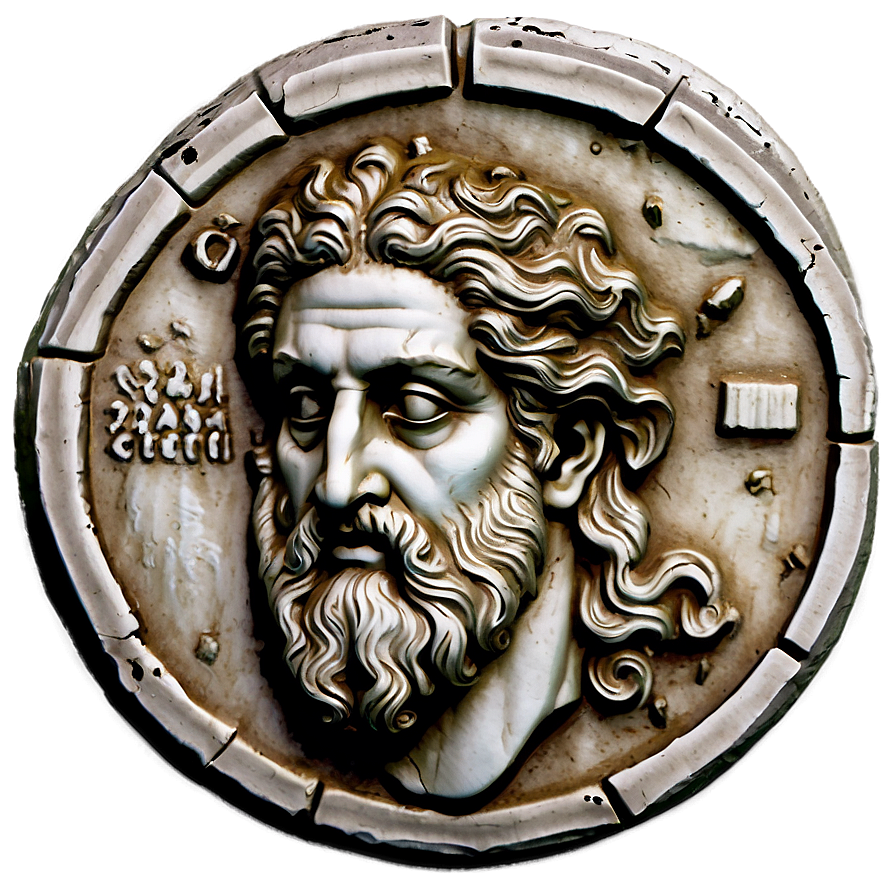 Zeus Ancient Greek Coin Png 05242024