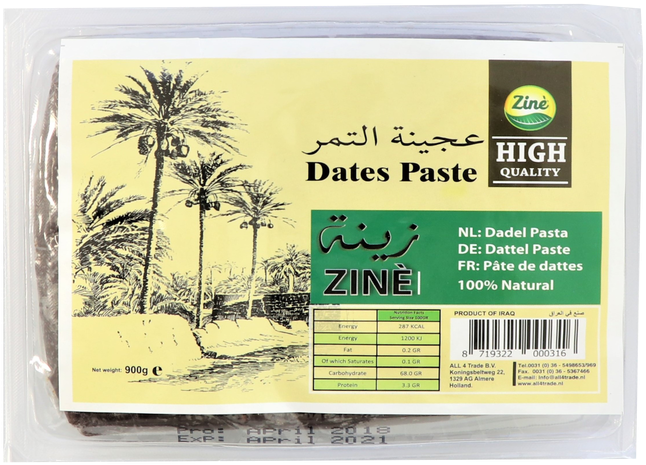 Zine Dates Paste Packaging