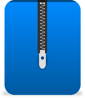Zipper Icon Graphic