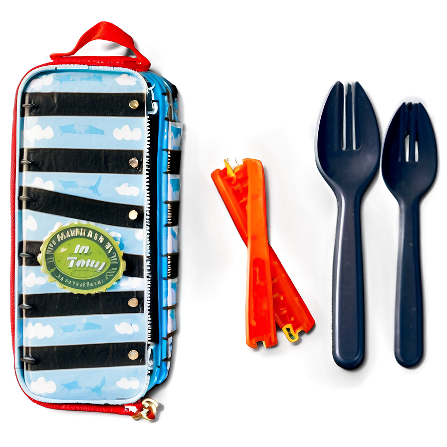 Zipper Lunchbox Png Msg