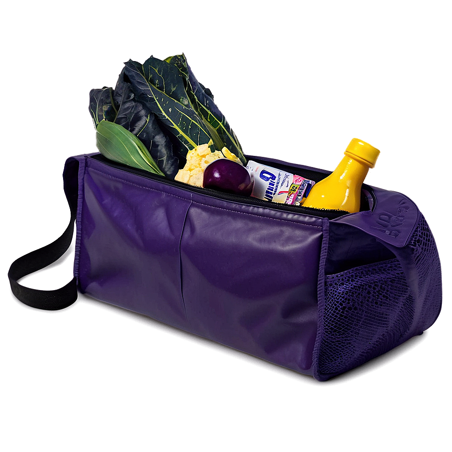 Zippered Grocery Bag Png 06132024