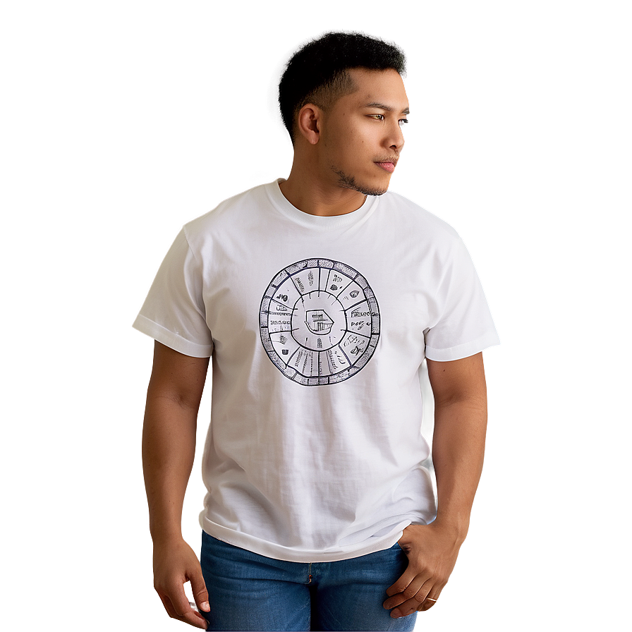 Zodiac Sign Graphic Tee Png 76