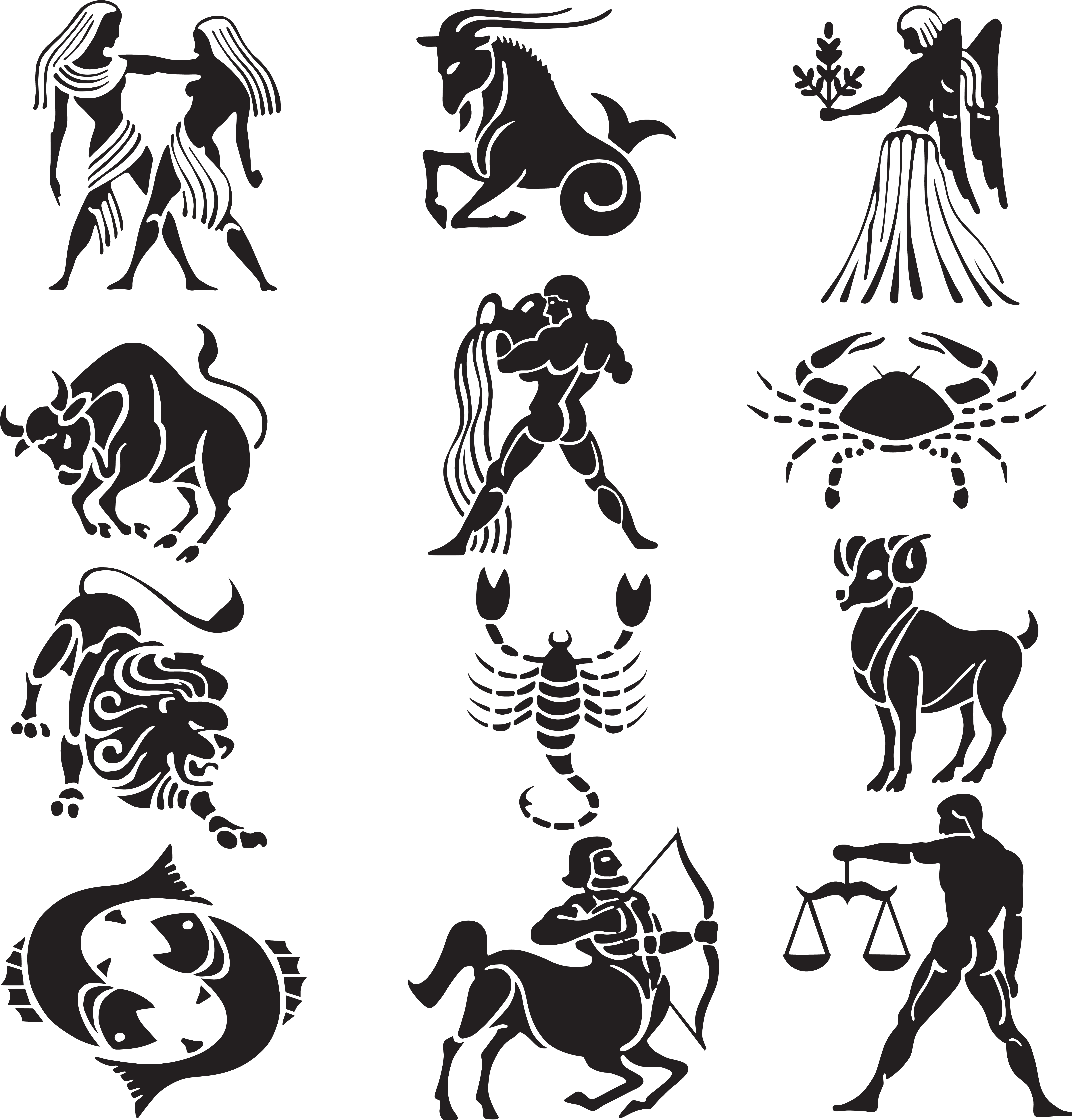 Zodiac Signs Scorpio Highlighted