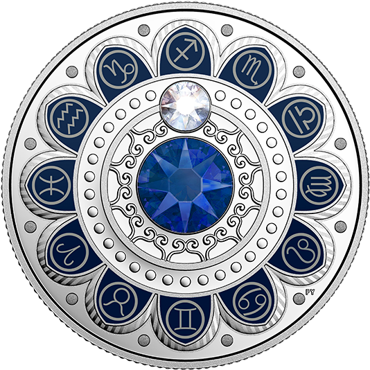 Zodiac Wheel Astrological Symbols Design