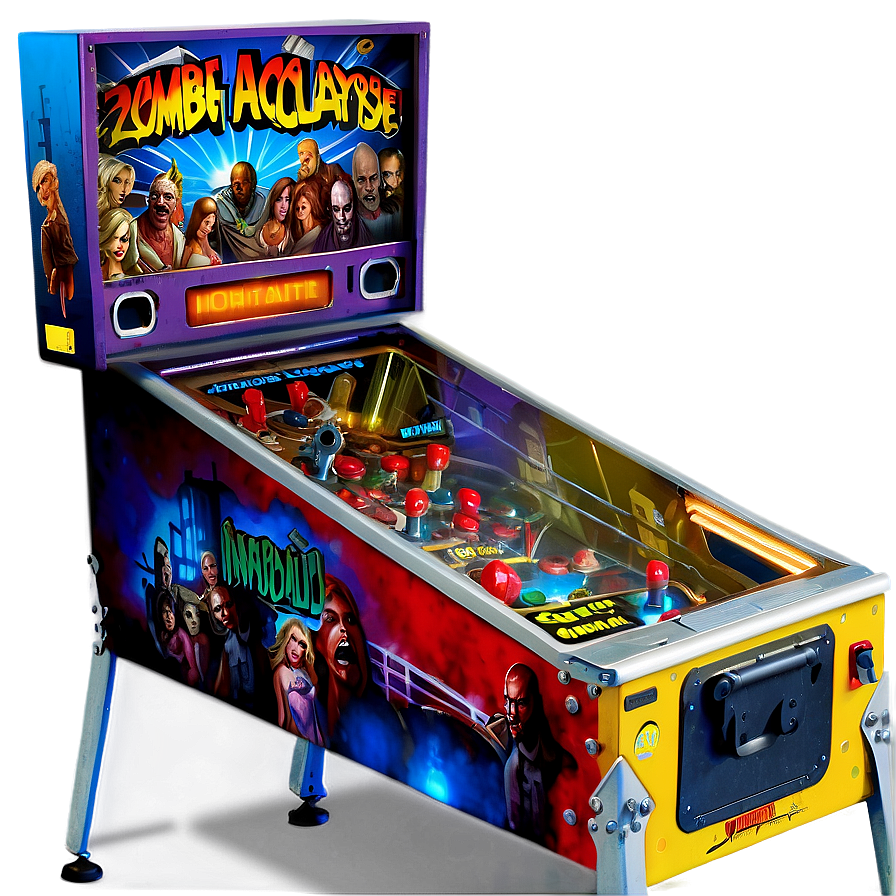 Zombie Apocalypse Pinball Png Dsw72