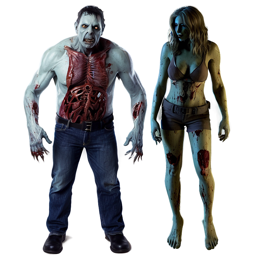 Zombie Costume Png Kwu