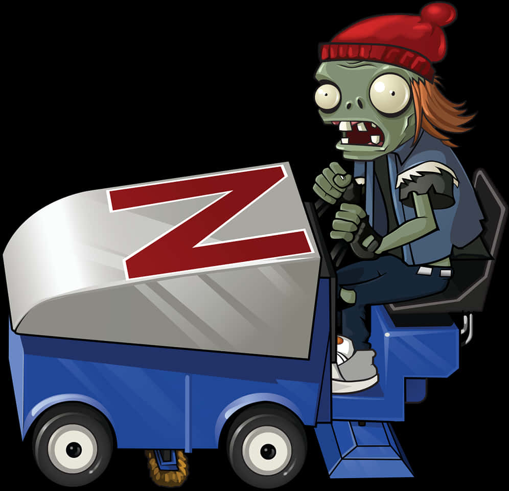 Zombie Delivery Cartoon