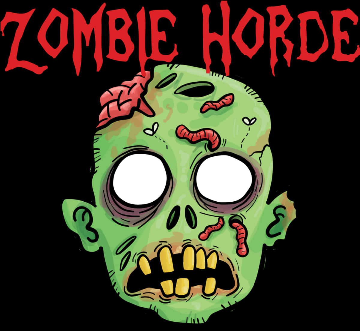 Zombie Horde Illustration