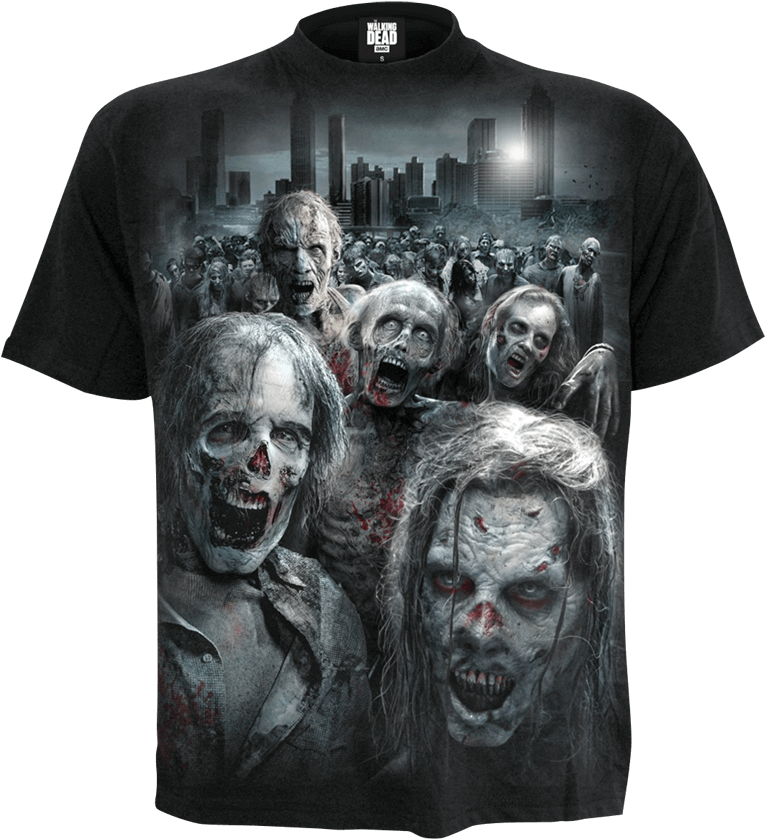 Zombie Horde T Shirt Design