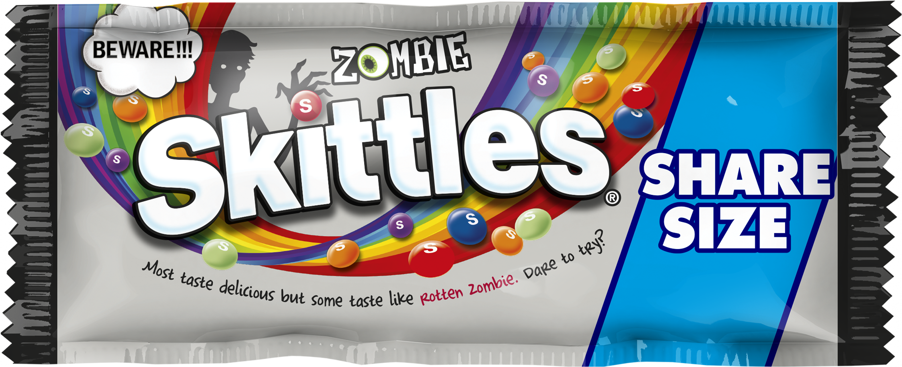 Zombie Skittles Share Size Package