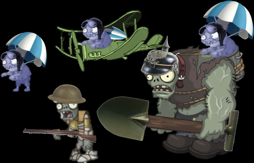 Zombie_ Soldiers_and_ Paratroopers