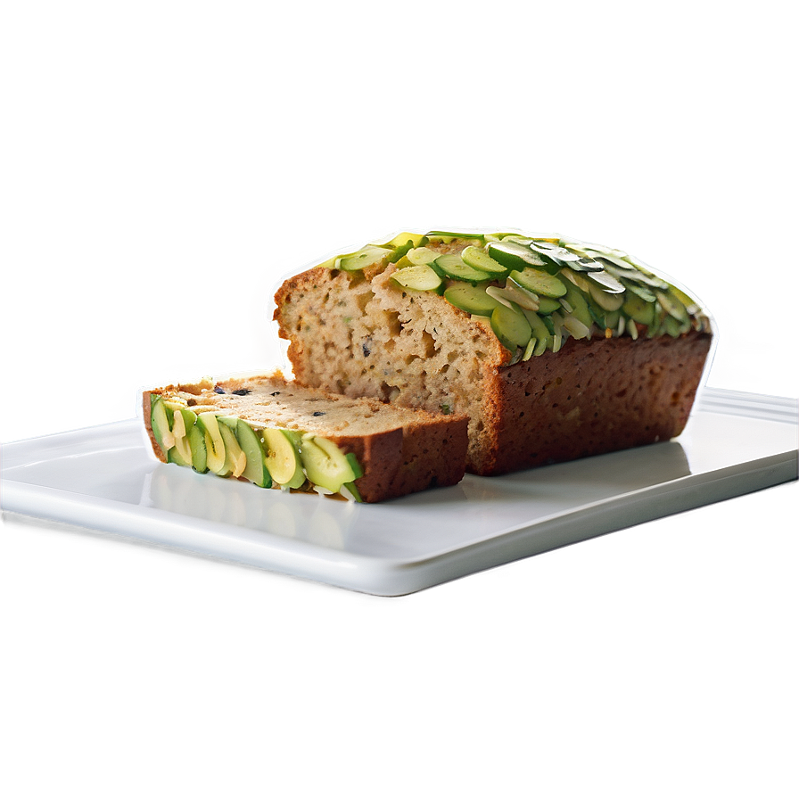 Zucchini Bread Loaf Png Wbq