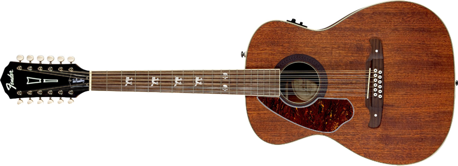 12 String Acoustic Guitar PNG image
