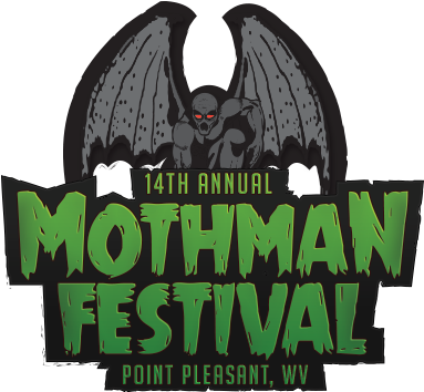 14th Annual Mothman Festival Logo PNG image