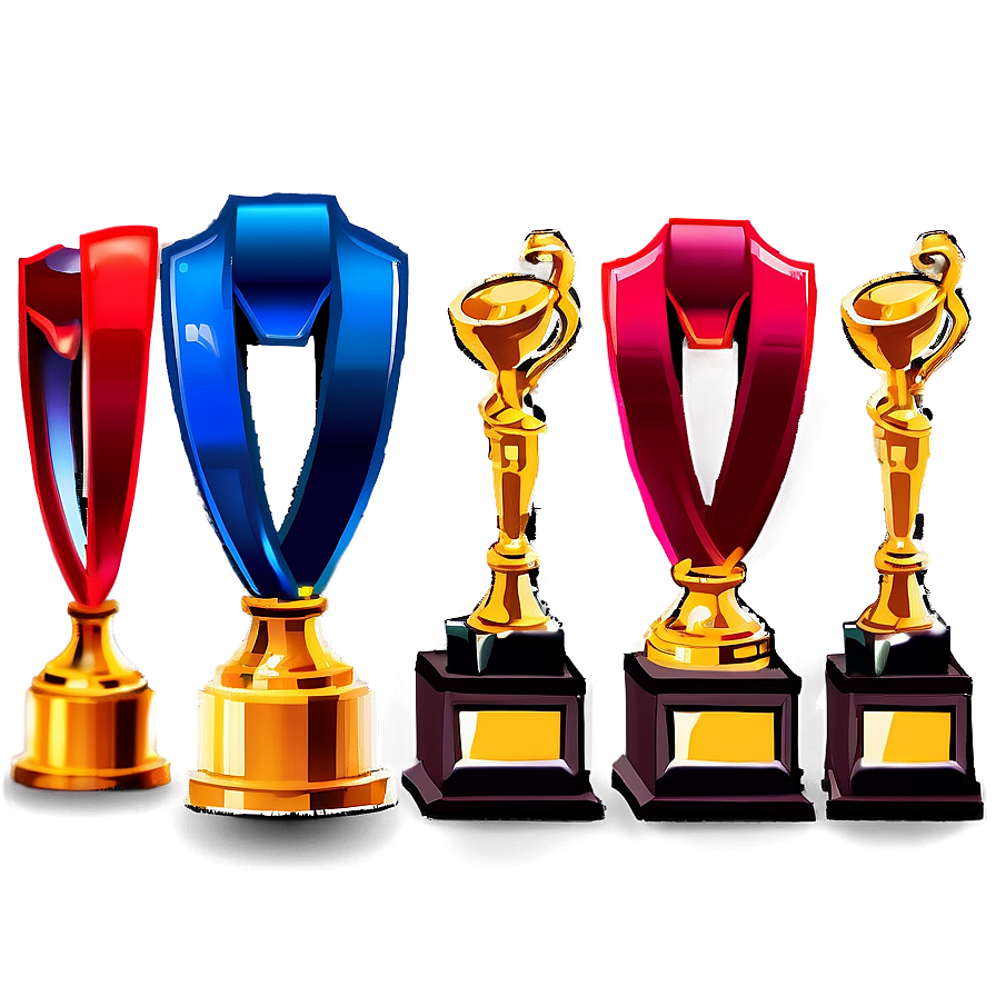 16 Bit Digital Trophies Png 06252024 PNG image