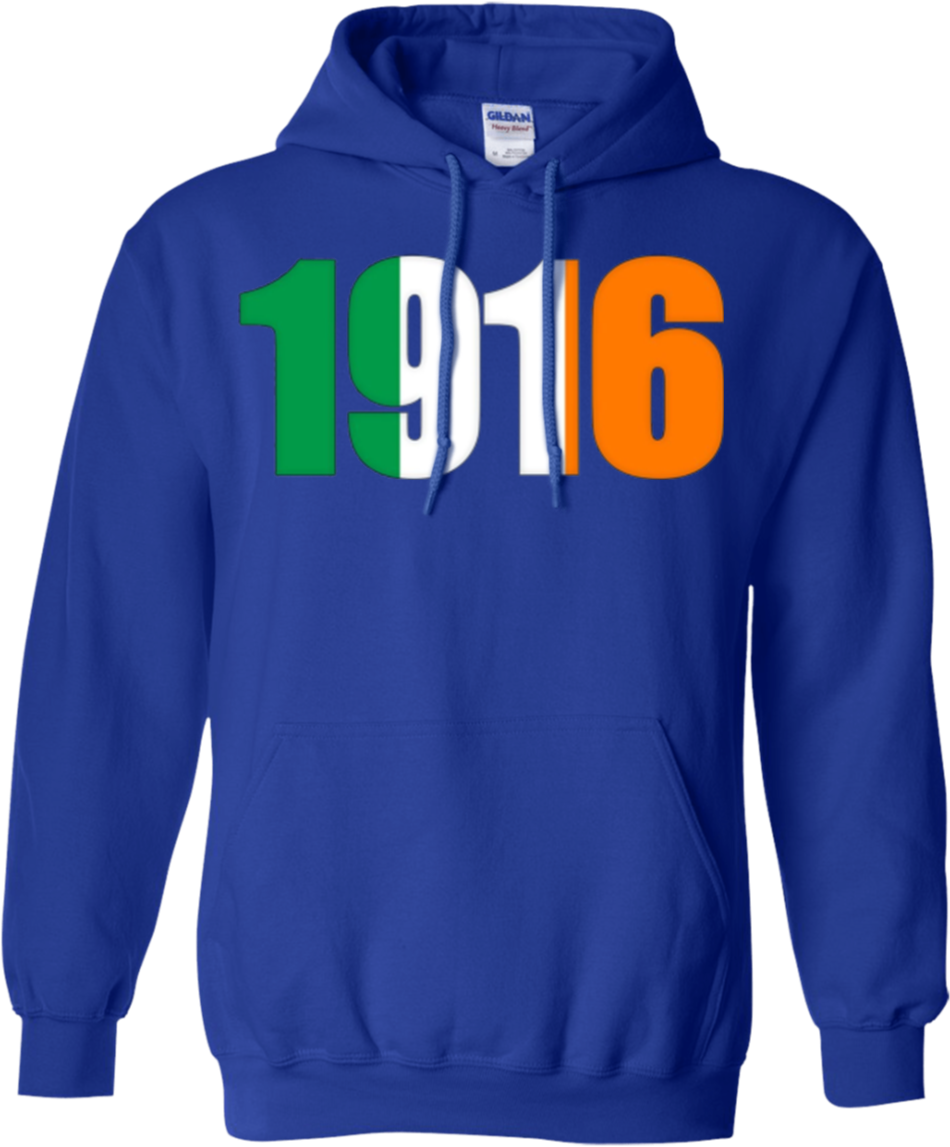 1916 Irish History Hoodie PNG image