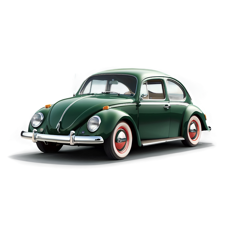 1960s Volkswagen Beetle Car Png 06292024 PNG image