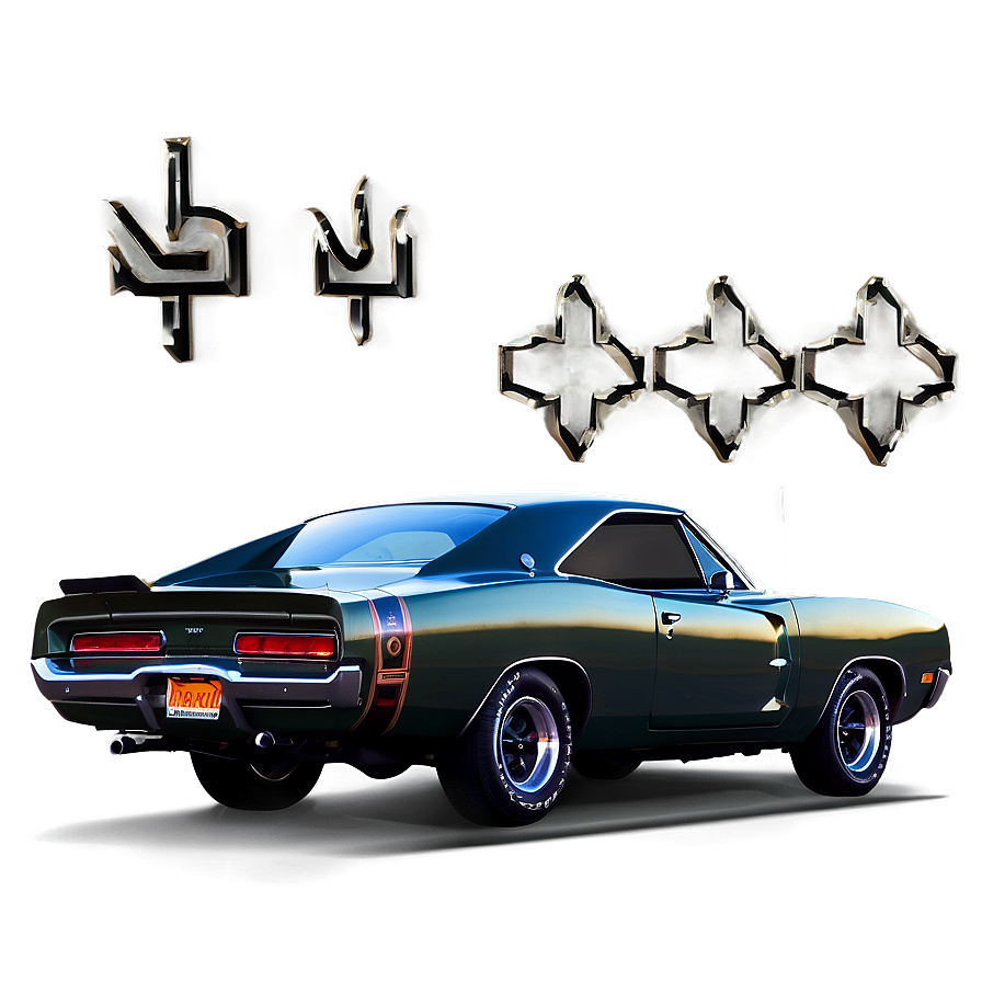 1969 Dodge Charger Icon Png 06122024 PNG image