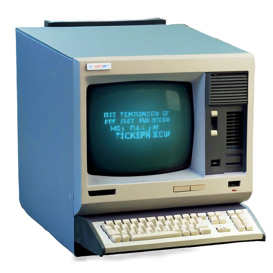 1980s Computer Technology Png Plr31 PNG image