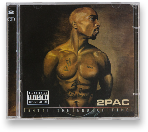 2 Pac Until The End Of Time Album Cover PNG image