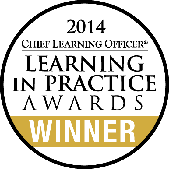 2014 Chief Learning Officer Award PNG image