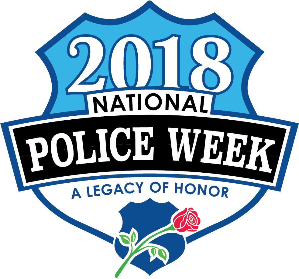 2018 National Police Week Badge PNG image