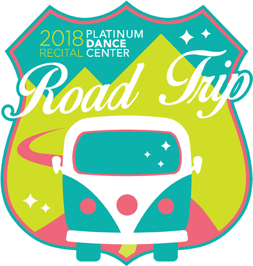 2018 Platinum Dance Center Road Trip Graphic PNG image