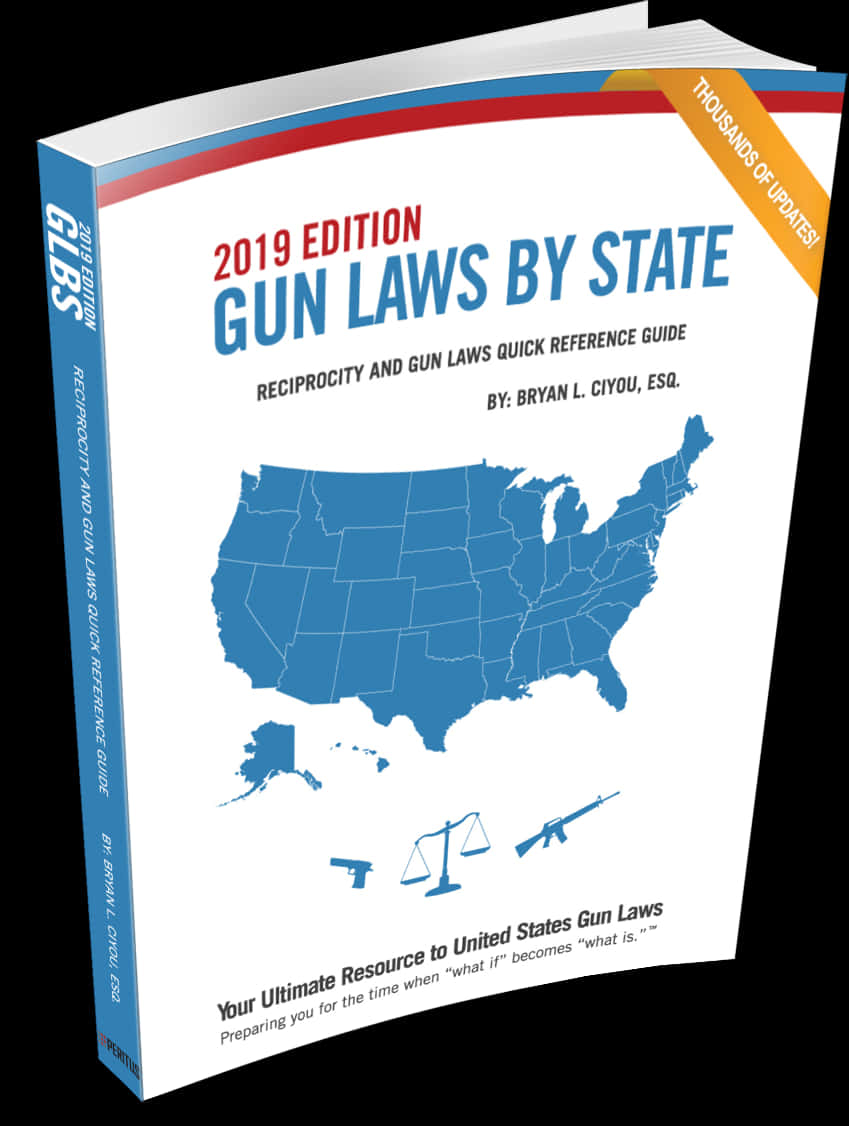 2019 Gun Laws By State Reference Guide PNG image