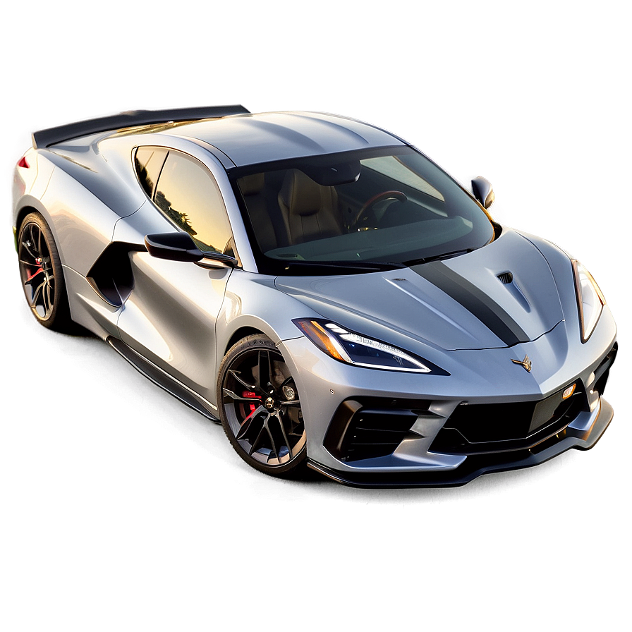 2023 Corvette C8 Model Png Rrc PNG image