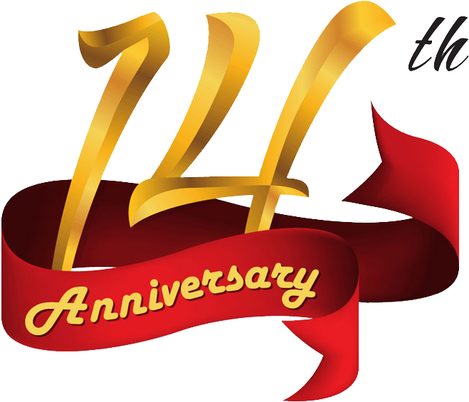 24th Anniversary Celebration Banner PNG image