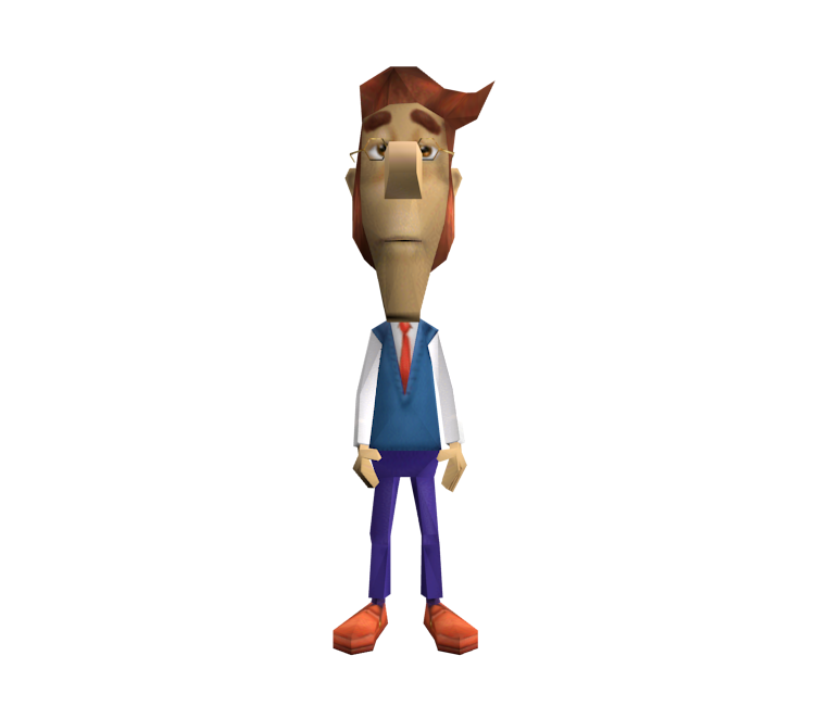 3 D Animated Character Standing PNG image