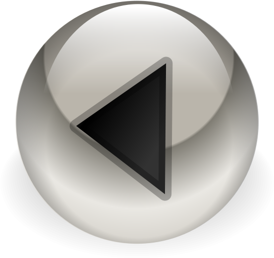 3 D Back Button Icon PNG image
