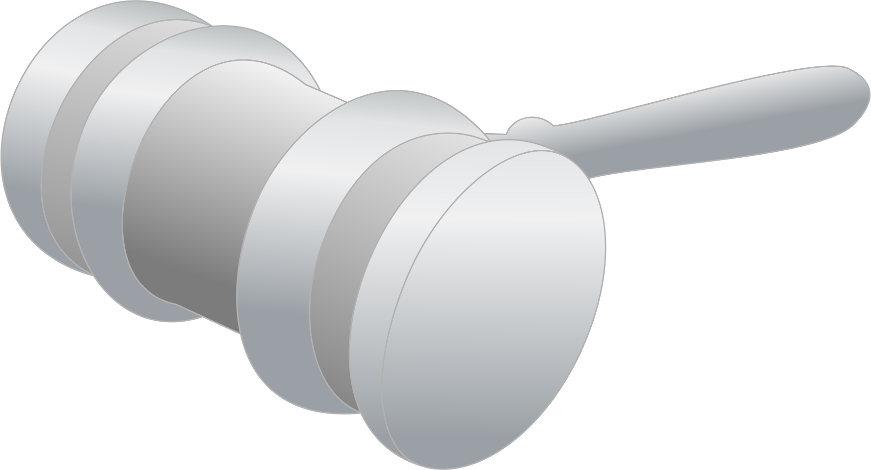 3 D Gavel Graphic PNG image