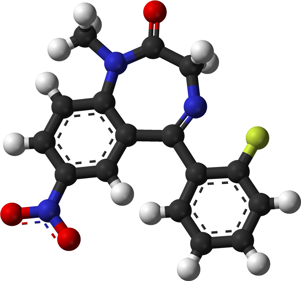 3 D Molecular Structure Visualization PNG image