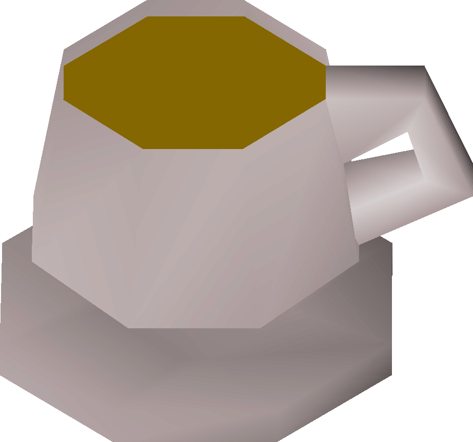 3 D Rendered Tea Cup PNG image