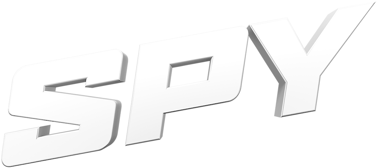 3 D Spy Text Logo PNG image