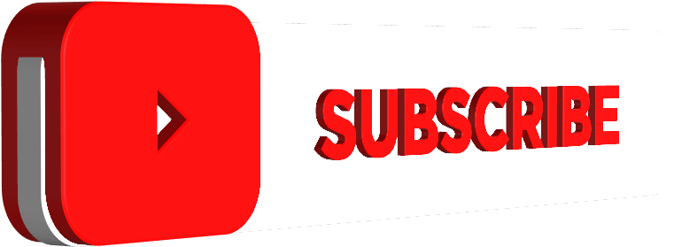 3 D Subscribe Button PNG image