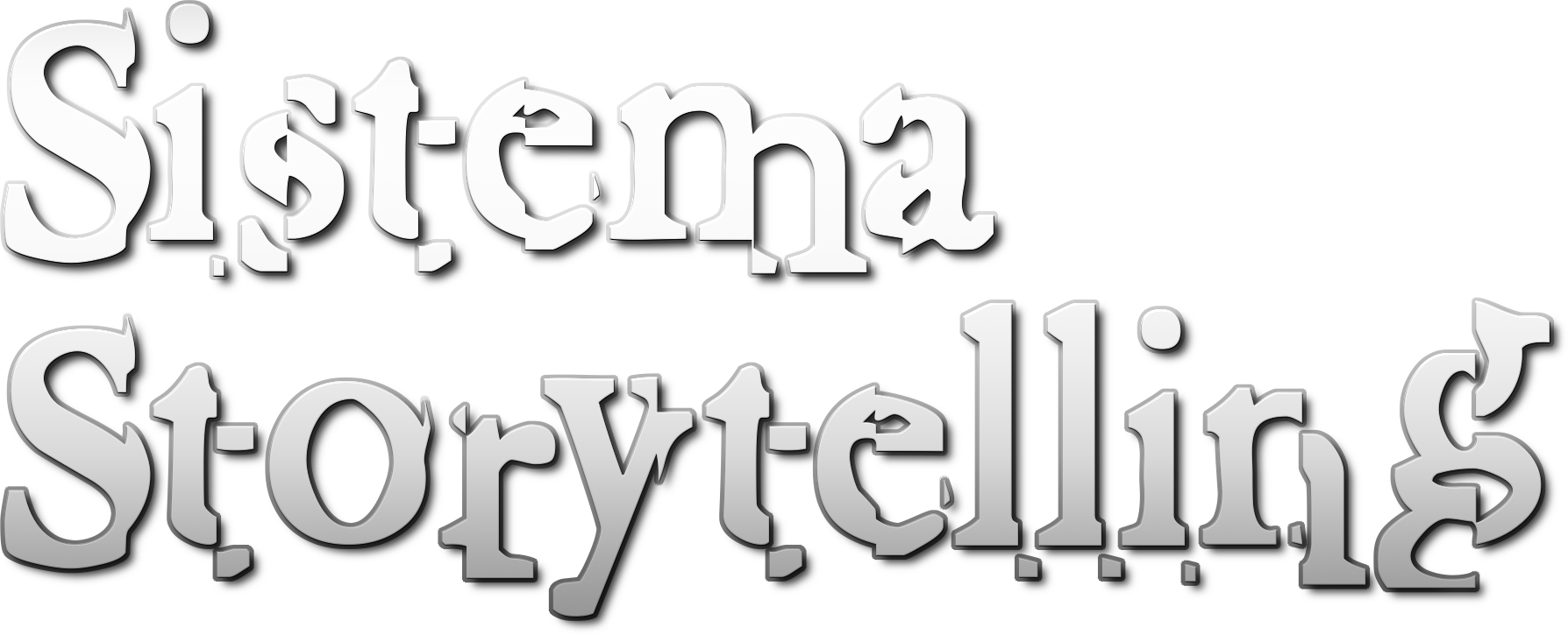 3 D Text Storytelling Concept PNG image