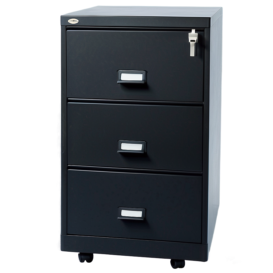 3 Drawer Filing Cabinet Png 06272024 PNG image