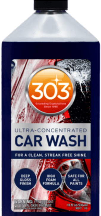 303 Ultra Concentrated Car Wash Bottle PNG image