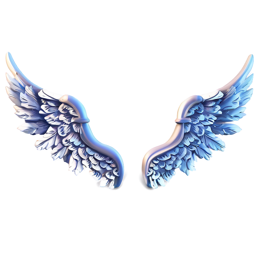 3d Angel Wings Model Png 05042024 PNG image