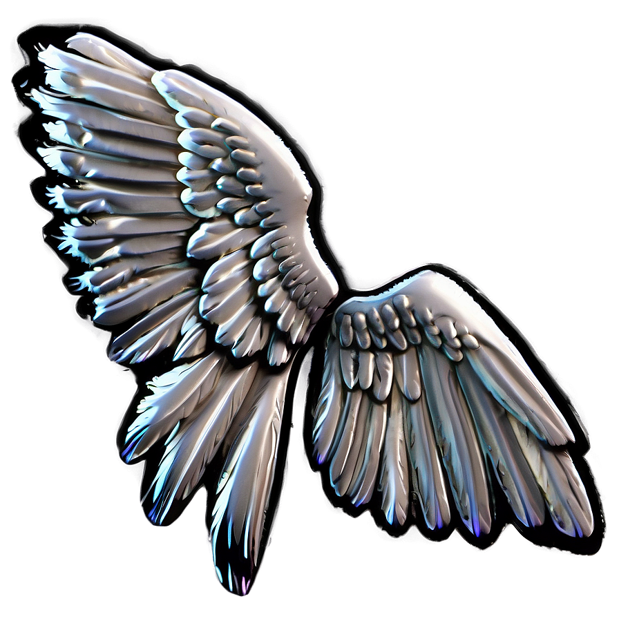 3d Angel Wings Model Png Cys PNG image